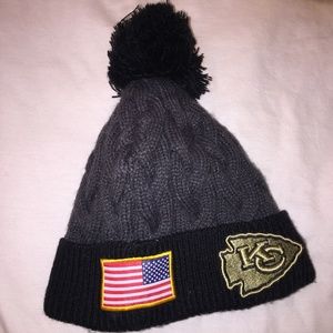 nfl military beanie